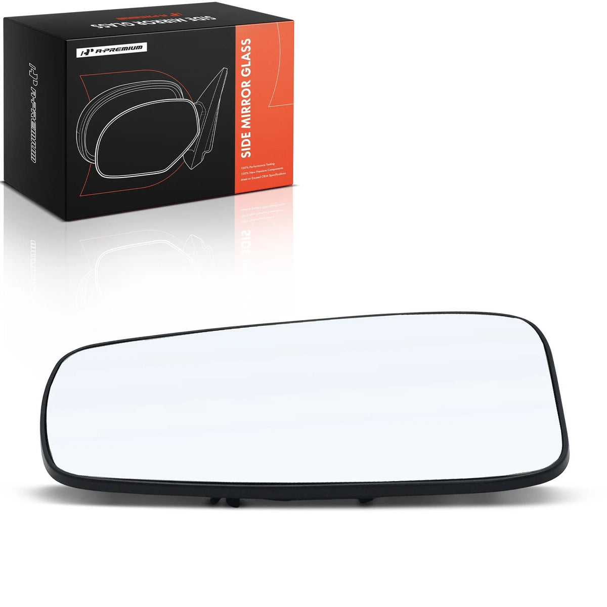 Driver Power Mirror Glass for Hyundai Sonata (2011–2014) - Heated, 876113Q010, HY1324108