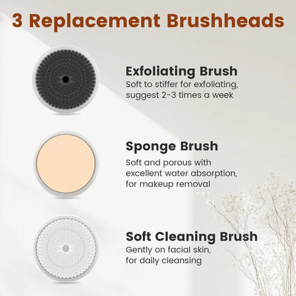 Electric Facial Cleansing Brush for Universal Use (2023)
