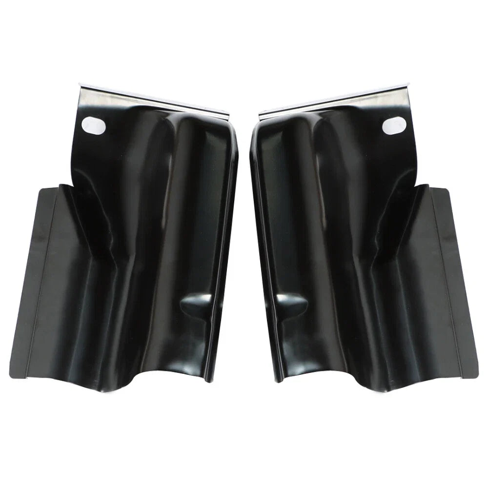 Set of 2 Steel Cab Corners for Ford F-150 (2009–2014) Black