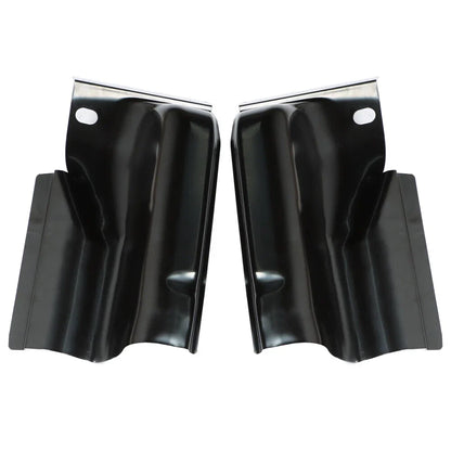 Set of 2 Steel Cab Corners for Ford F-150 (2009–2014) Black
