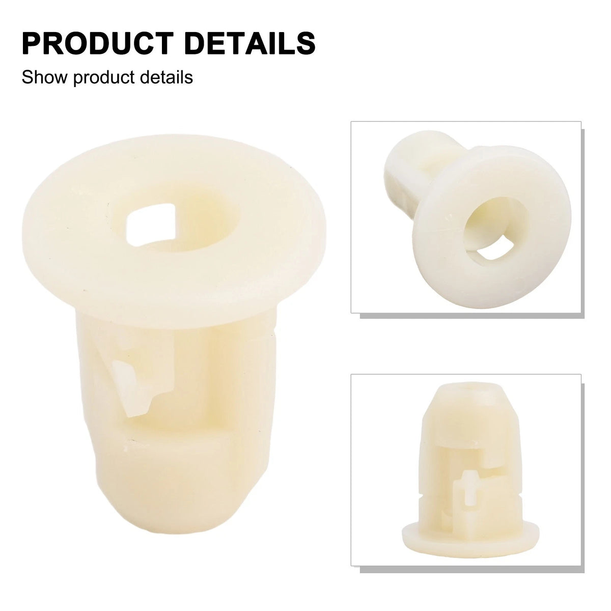 10 Pack Under Cover Nut Grommet Trim Clips for