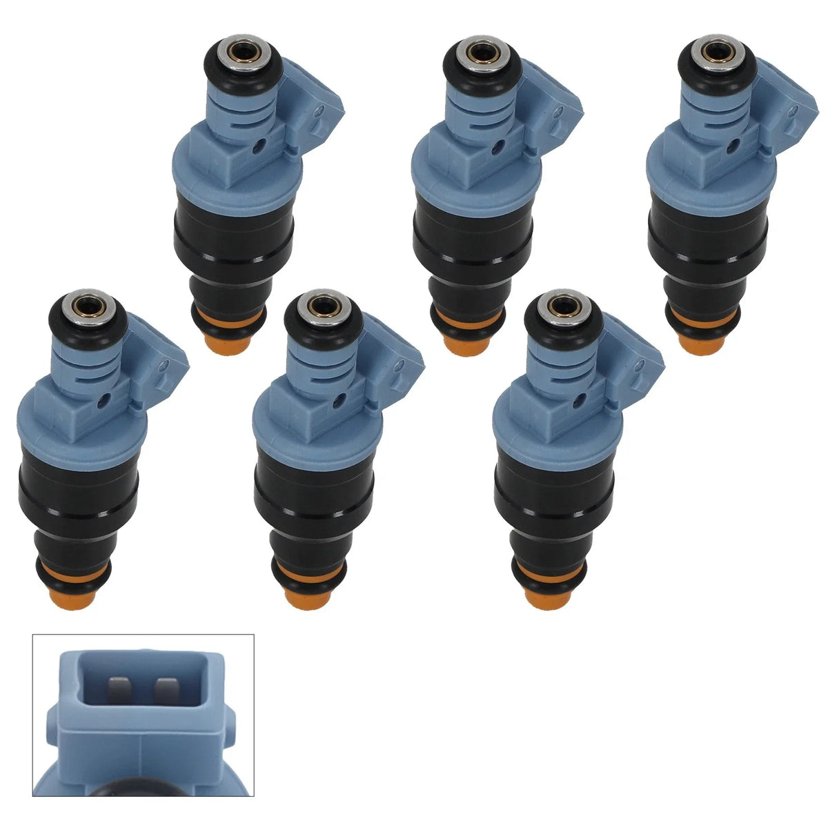 6 Pack Fuel Injector for Ford Bronco II, Aerostar (1986–1990) 4 Hole