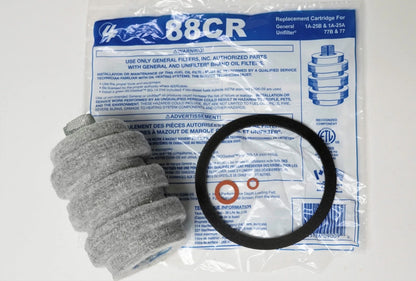 Unifilter Fuel Oil Filter Wool Felt for 1A-25A 77 XF-25 8055 F-300 A-77