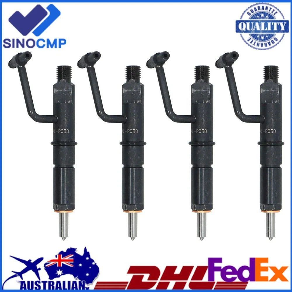 4PCS Fuel Injector 6646906 for Mustang Bobcat 843 853 1213 960 2060 Loader