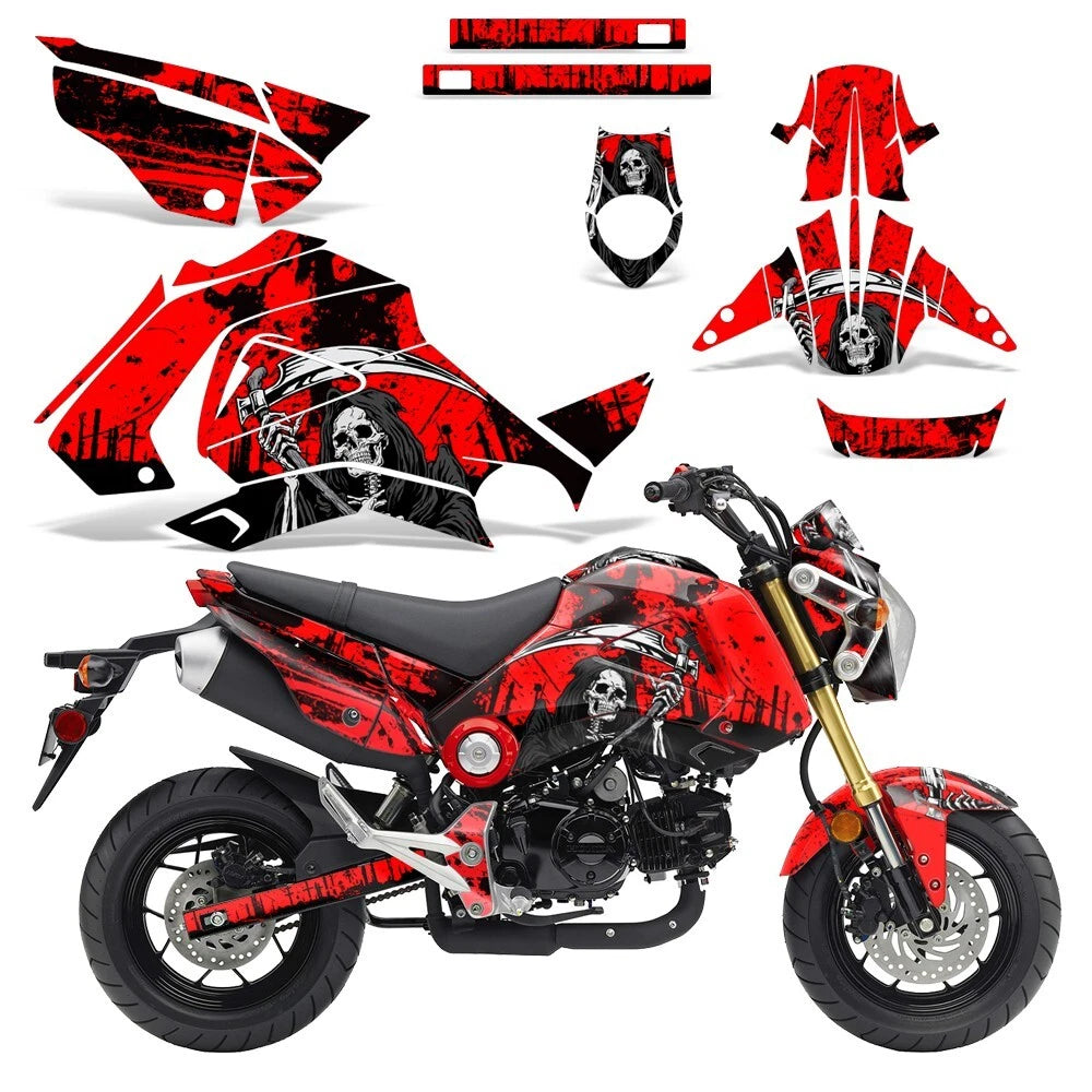 Graphic Decals Stickers for Honda GROM 125 (2013–2016)