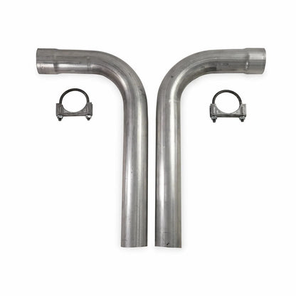 Dual Exhaust Kit 2.5" Cherry Bomb Salute for 67-72 Ford F-Series