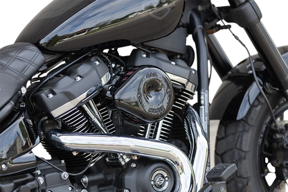 S&S Cycle Mini Teardrop Stealth Air Cleaner Kit for Harley (170-0436C)