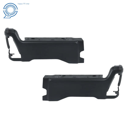 Black Rear Bumper End Caps for Ford F-250 F-350 F-450 (2023–2025)