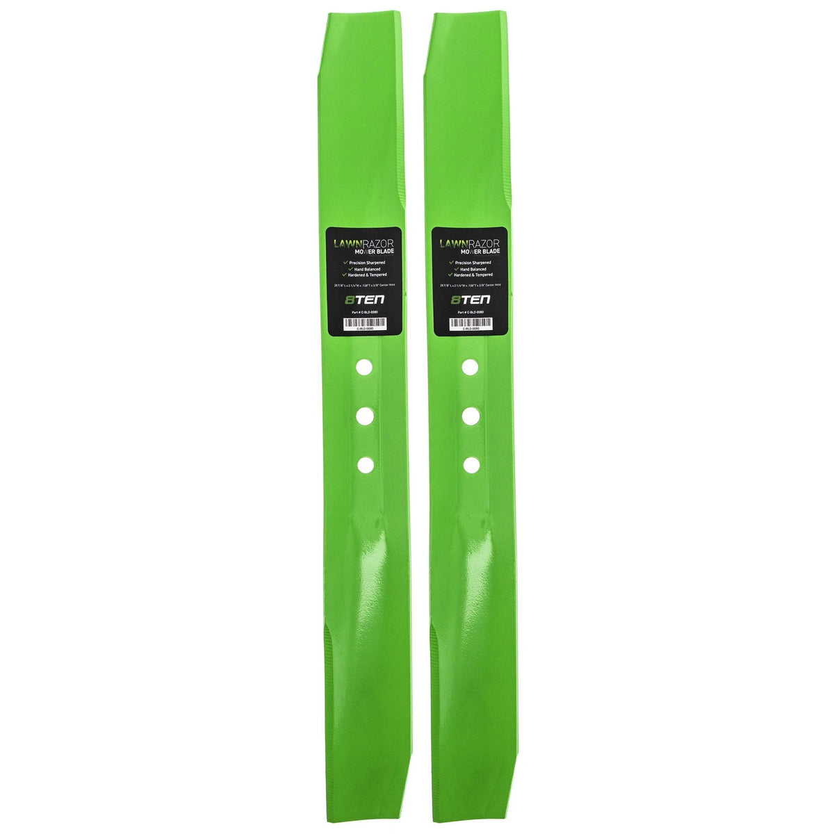 2X High Lift Mower Blades for Hayter AWD 53cm Osprey AutoDrive (93-4106-03, 108-3762-03, 108-3762-S)