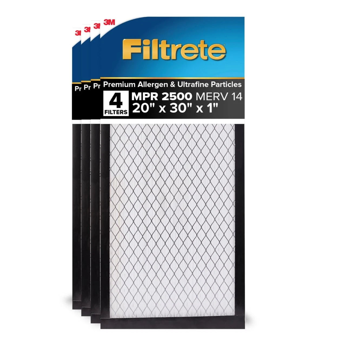 Filtrete 20x30x1 AC Furnace Air Filter MERV 14 MPR 2500 (Fits )