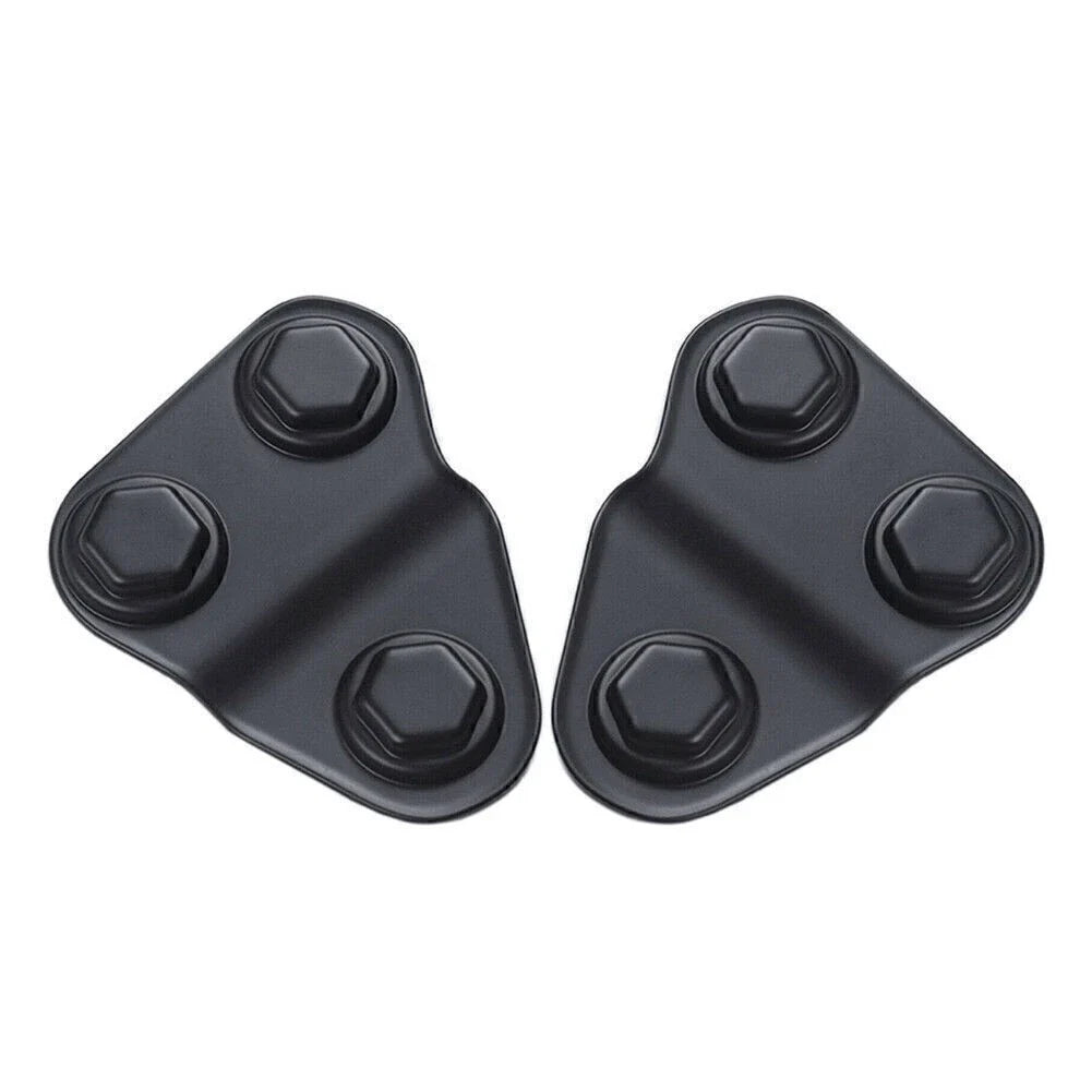 2X Door Screw Protector Cover Trim for Jeep Wrangler JL JLU JT (2018–2021)