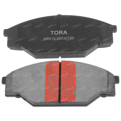 2 x Front Disc Brake Pad Set for Toyota Dyna LH80R YH81R (1985–1995)