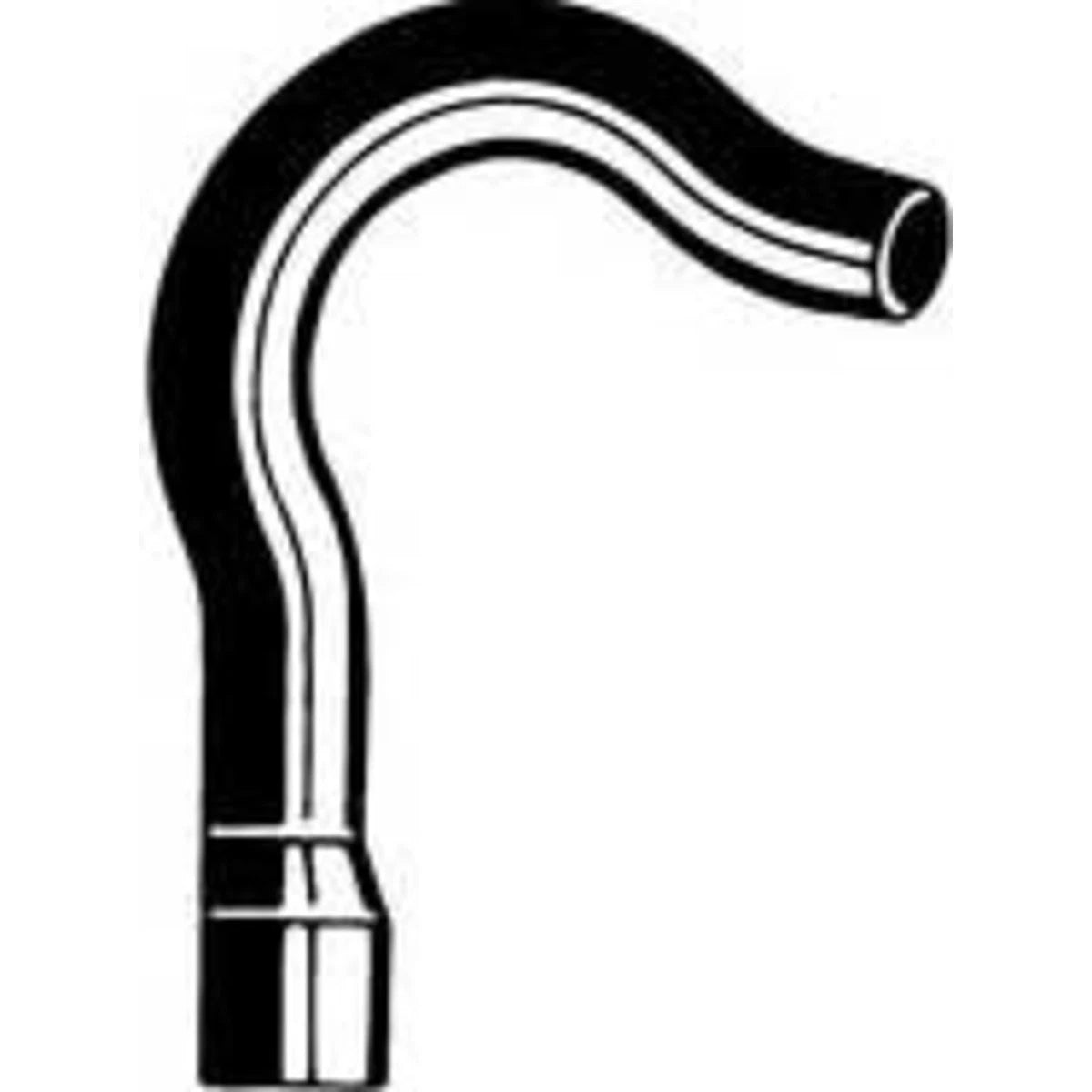 Upper Radiator Hose for Ford Escort, Mercury Lynx, Pinto (1972–1973) 20855, 20079S