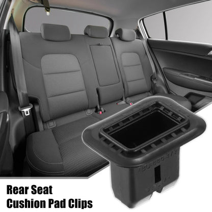 Set of 4 Rear Seat Cushion Pad Clips for Audi A4 (2002–2008)
