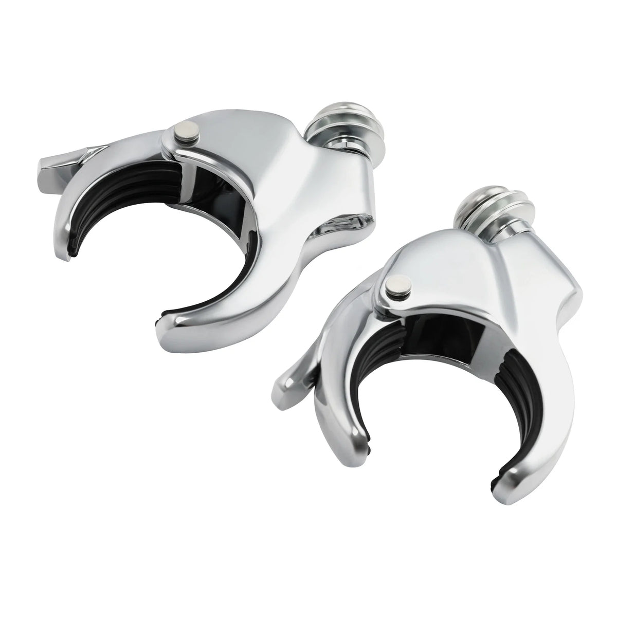 49mm Detachable Windshield Clamps for Harley Fat Bob FXDF Street Bob (2018–2025)