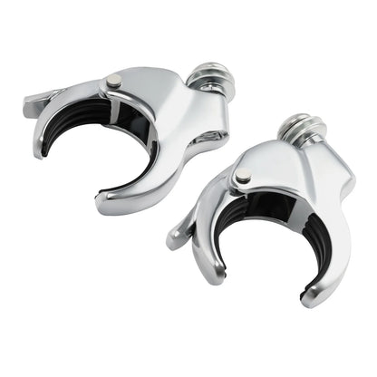 49mm Detachable Windshield Clamps for Harley Fat Bob FXDF Street Bob (2018–2025)