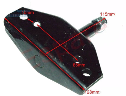 Set of 4 Front & Rear Upper Shocker Mount Brackets for Willys Jeep CJ2A M38 A1