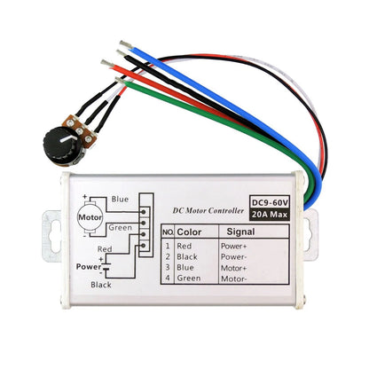 DC Motor Speed Controller Switch for Various Applications (105mm Hole)