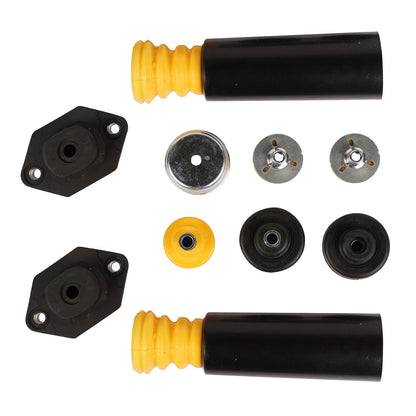 Set of 4 Rear Upper Lower Shock Mounts Grommets & Bump Stops for BMW E90 E92 E93 (2007–2013) - 33506771737, 33506771738, 33526768544, 33536767335, 33506767010