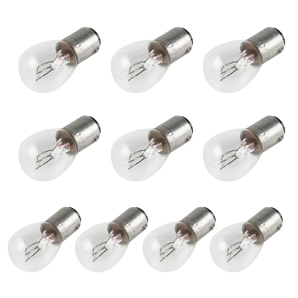 10pcs 6V Tail Light Bulb 1154 21/5W for Honda XL80S (1979–1982)