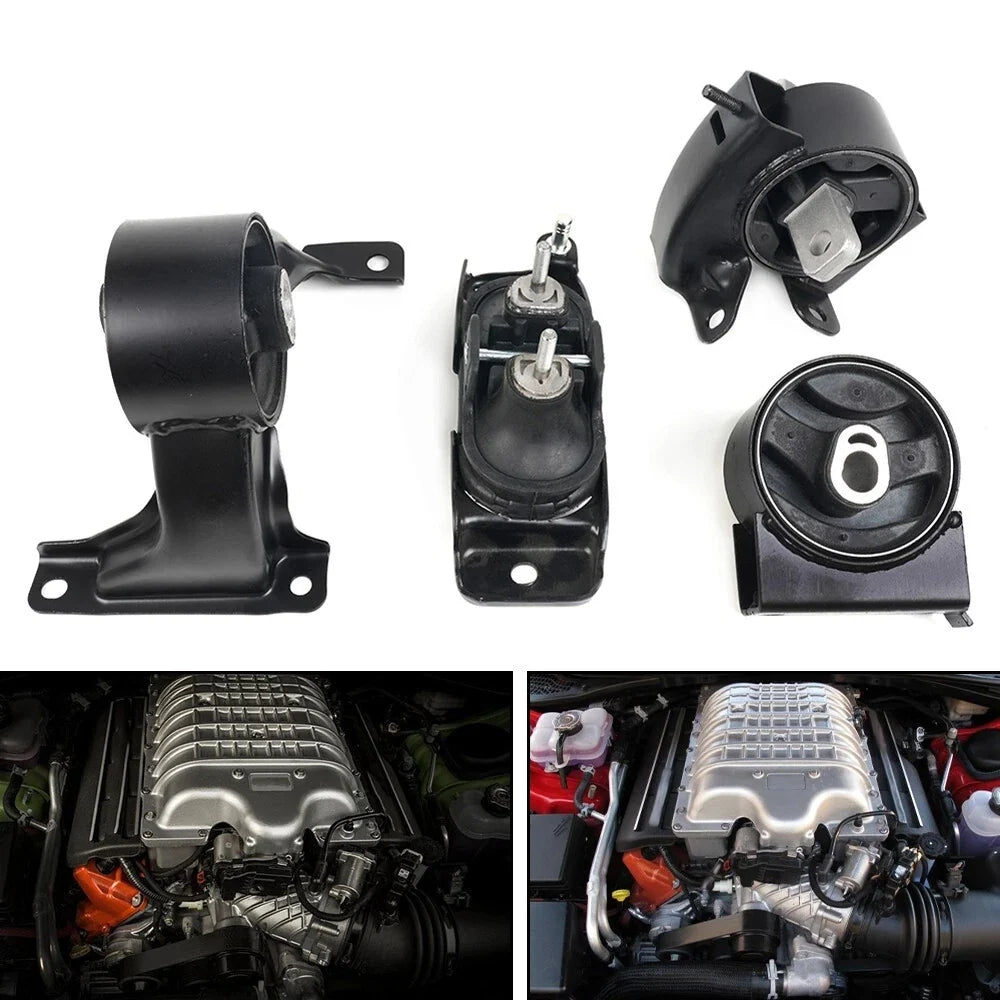 4X Engine Trans Mount for Chrysler Town & Country, Dodge Grand Caravan (2011–2020)