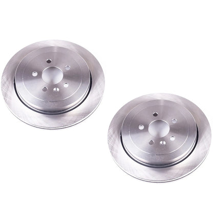 Set of 2 Vented Rear Rotors for Lincoln MKT (2013–2019) SET-P15AR85168-2