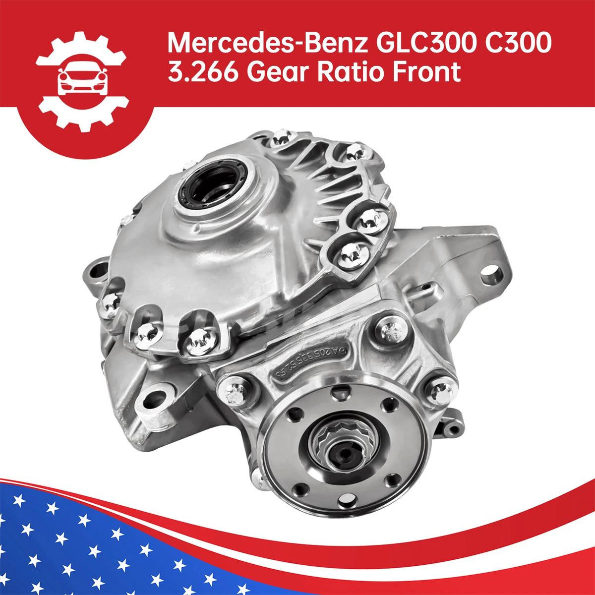 Axle Differential Assembly for Mercedes E350 W213 C300 W205 (2017–2020) - A2053304207, 2053304207