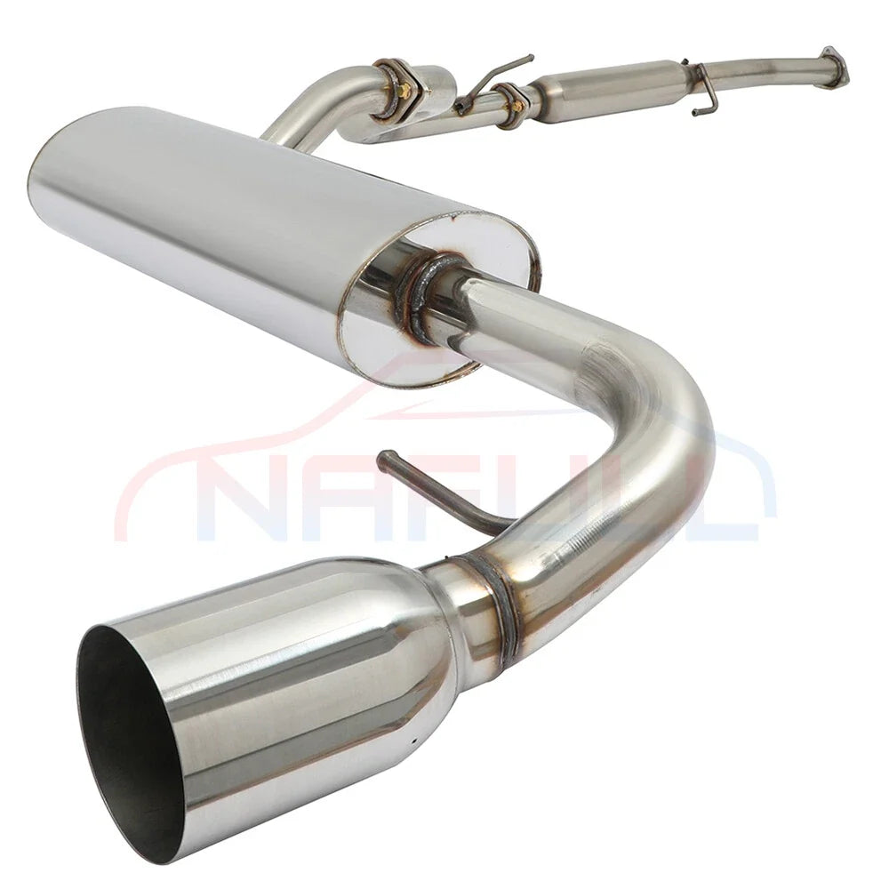 4" Rolled Muffler Tip for Honda CRX (1988–1991) - Stainless Exhaust