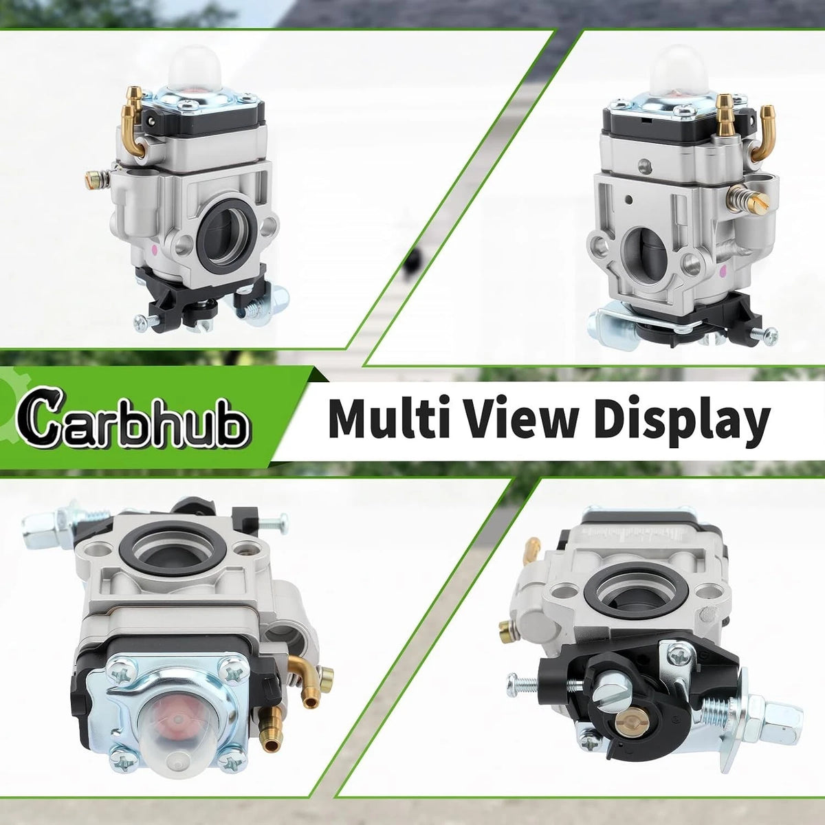 2-Stroke Carburetor for 43cc 47cc 49cc 50cc 52cc Engine (Mini Bike)