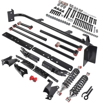 Adjustable Rear 4-Link Kit for Chevy Camaro SS Z28 (1967–1969)