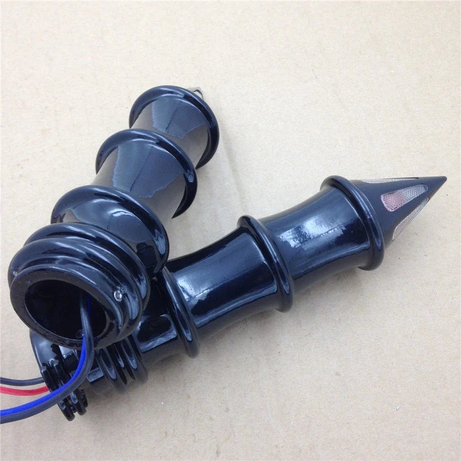 Spike 1" Hand Grip w/ Signals for Suzuki Boulevard, Yamaha V-Star, Road Star