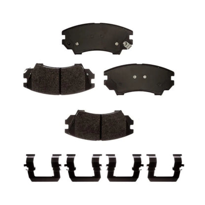 Set of 4 Disc Brake Pads for Chevy Camaro (2010–2015) 19366011, OLX-ACD17D1404MHPVF1-CL360A51