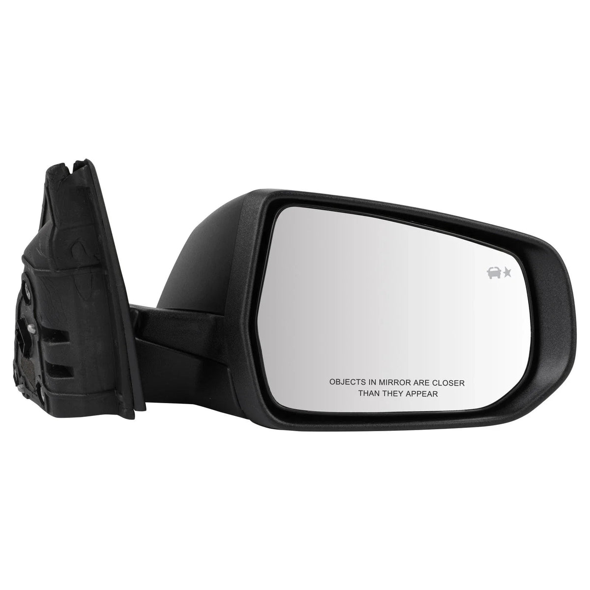 Right Rear Door Mirror for Chevrolet Malibu (2016–2021) Heated, Object Warning, 12 Pins