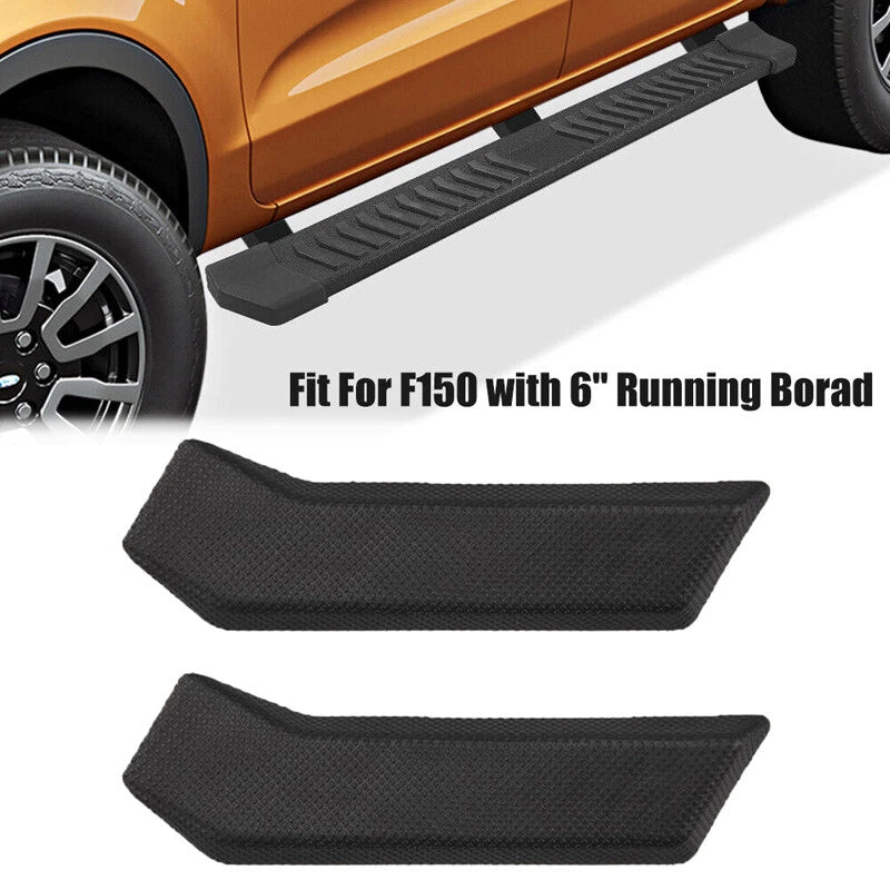 2X Running Board Step Pad Grip Covers for Ford F-150 (2015–2022) FL3Z16491DA, FL3Z-16491-DA