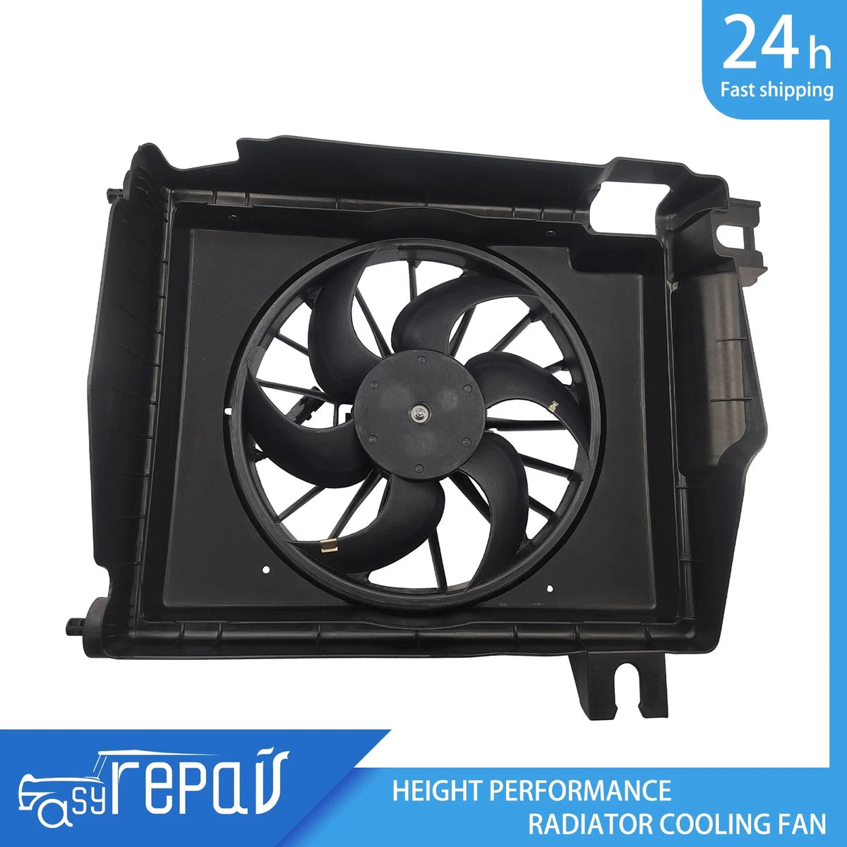 Radiator Cooling Fan Assembly for Dodge Ram 1500 (2002–2008) 5080646AA