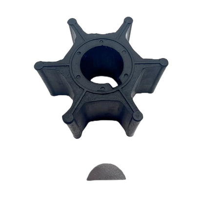 Water Pump Impeller with Key for Suzuki Outboard 9.9 15 HP (2-Stroke) (17461-93901)