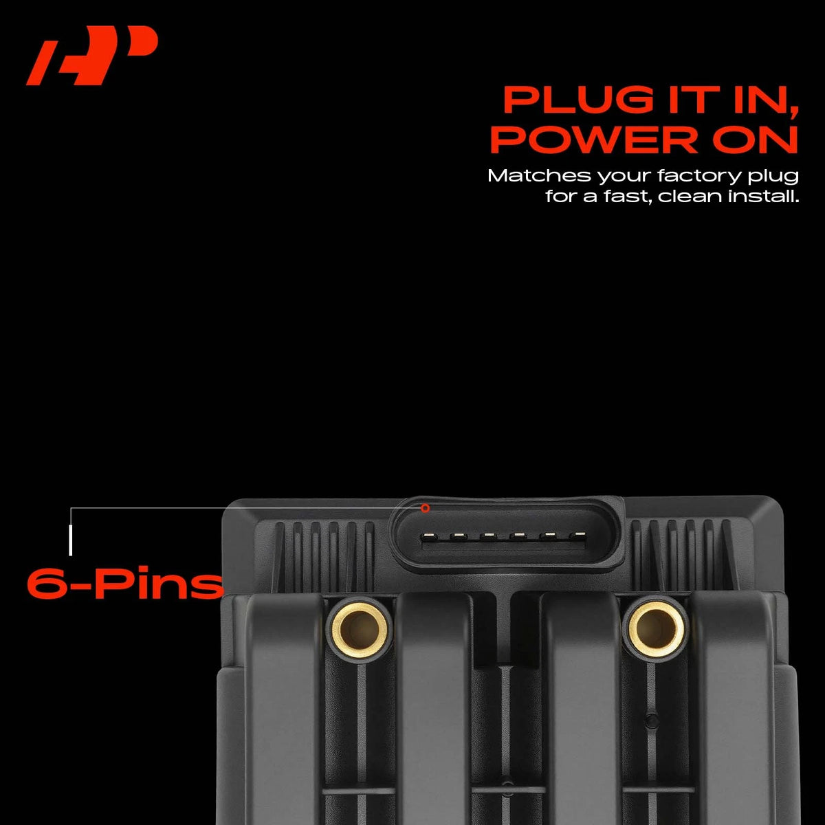 Ignition Coil Set of 4 for VW Jetta Golf Beetle (2001–2008) 06A905097, UF484