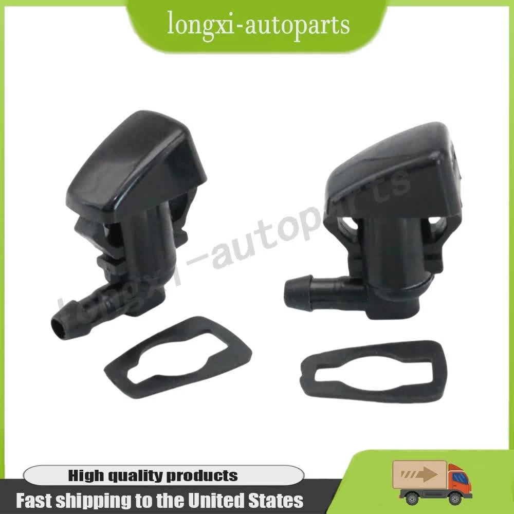 2X Windshield Wiper Washer Nozzle Spray Jet for Ford Transit (2015–2023) - CK4Z 17603-A, CK41-17666-AA, CK41 17666 AB