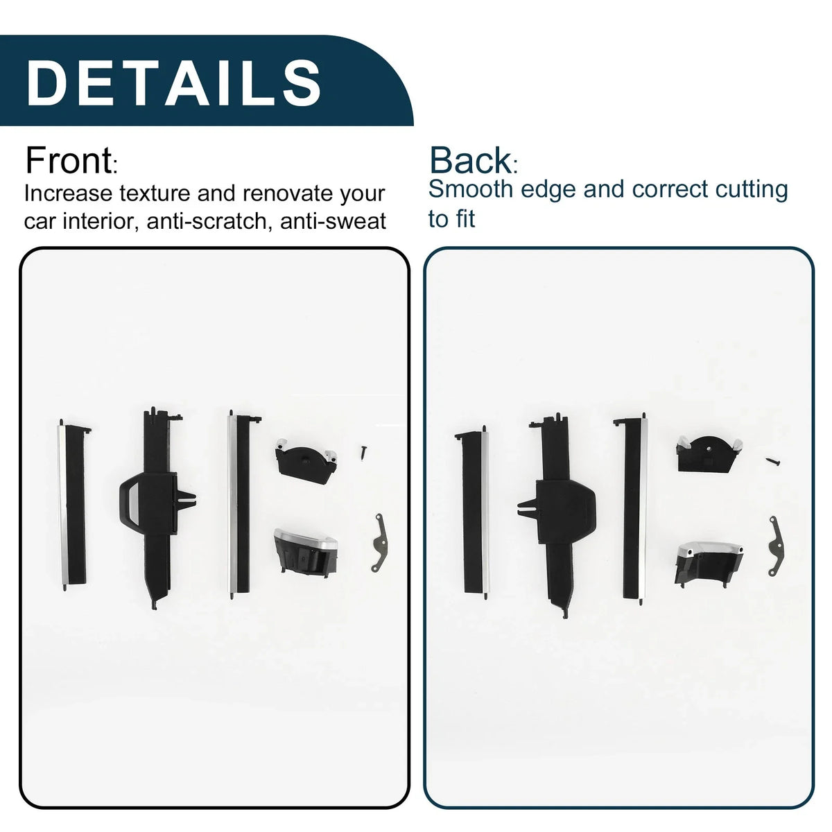 AC Air Vent Clips Tab Set for BMW 3 Series G20 G21/4 Series G22 (2019–2023)