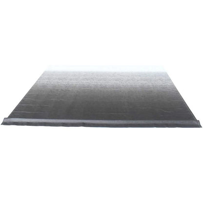 RV Awning Fabric Replacement 7.1' x 21.1' Heavy Duty Weatherproof Vinyl Black
