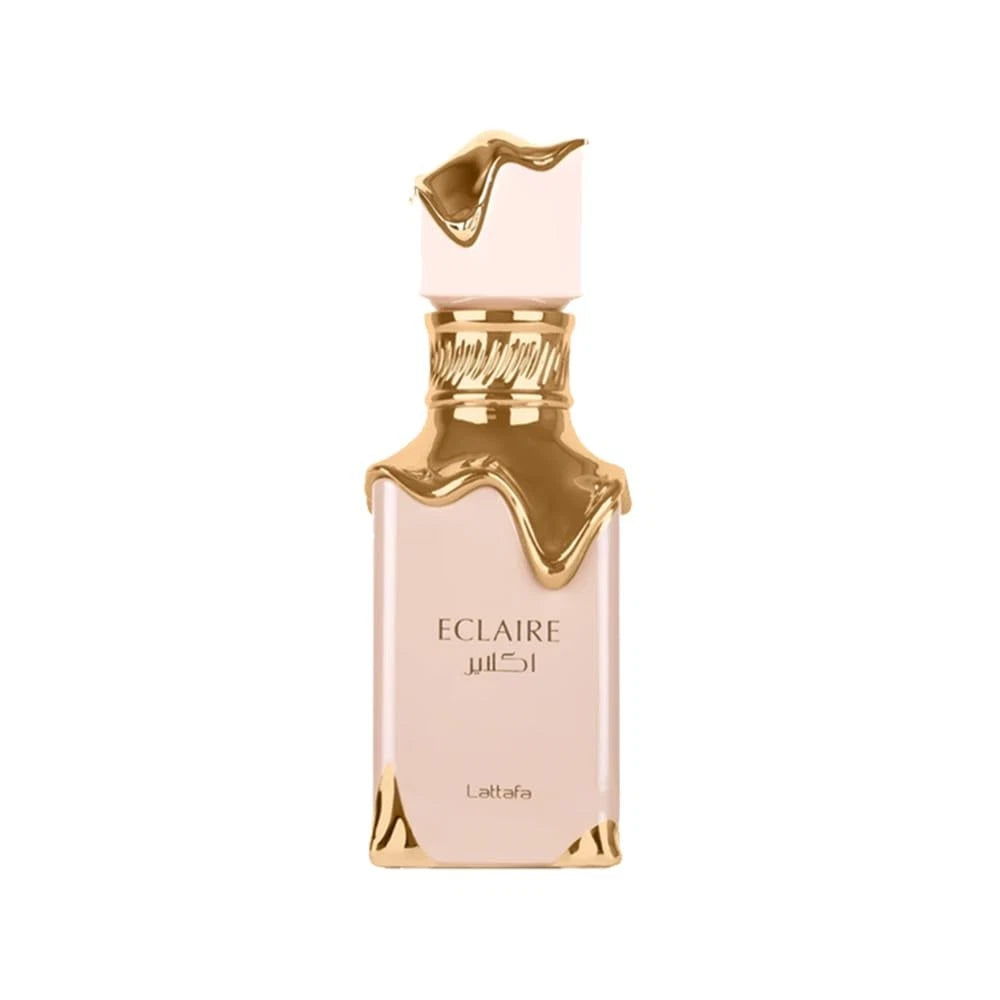 Lattafa Eclaire Vanilla Caramel Fragrance 3.4 Fl Oz (Pack of 1)