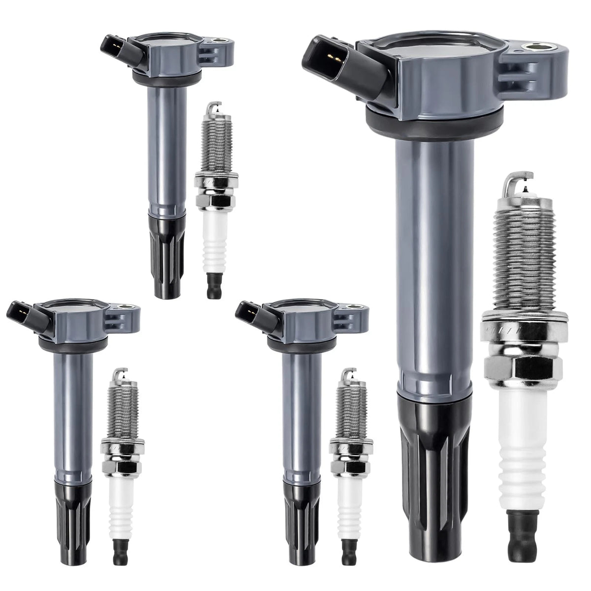 Ignition Coil Pack & Spark Plugs Set for Toyota Lexus (2007–2015)