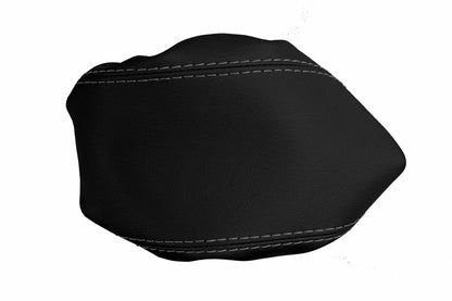 Leather Console Lid Armrest Cover for Infiniti G35 Coupe (2002–2007) Gray Stitch