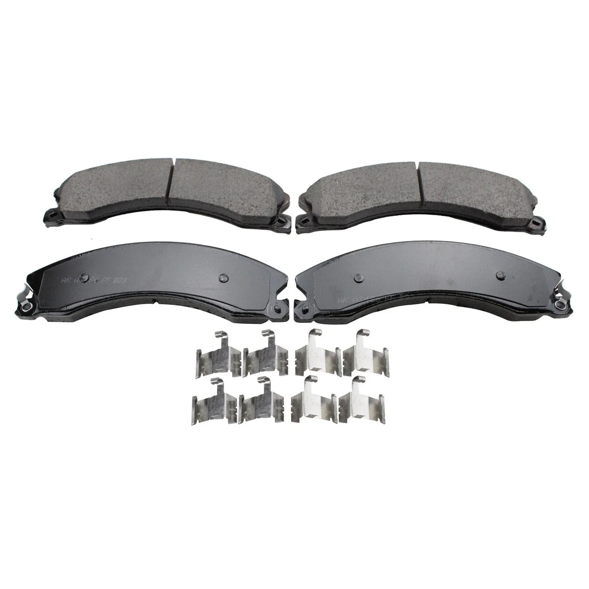 Set of 2 DuraGo Rear Rotors & Akebono ProACT Ceramic Pads for Savana 3500 (2010–2020)