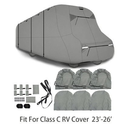 Waterproof Anti-UV RV Cover for Class C Motorhome (2023–2026)