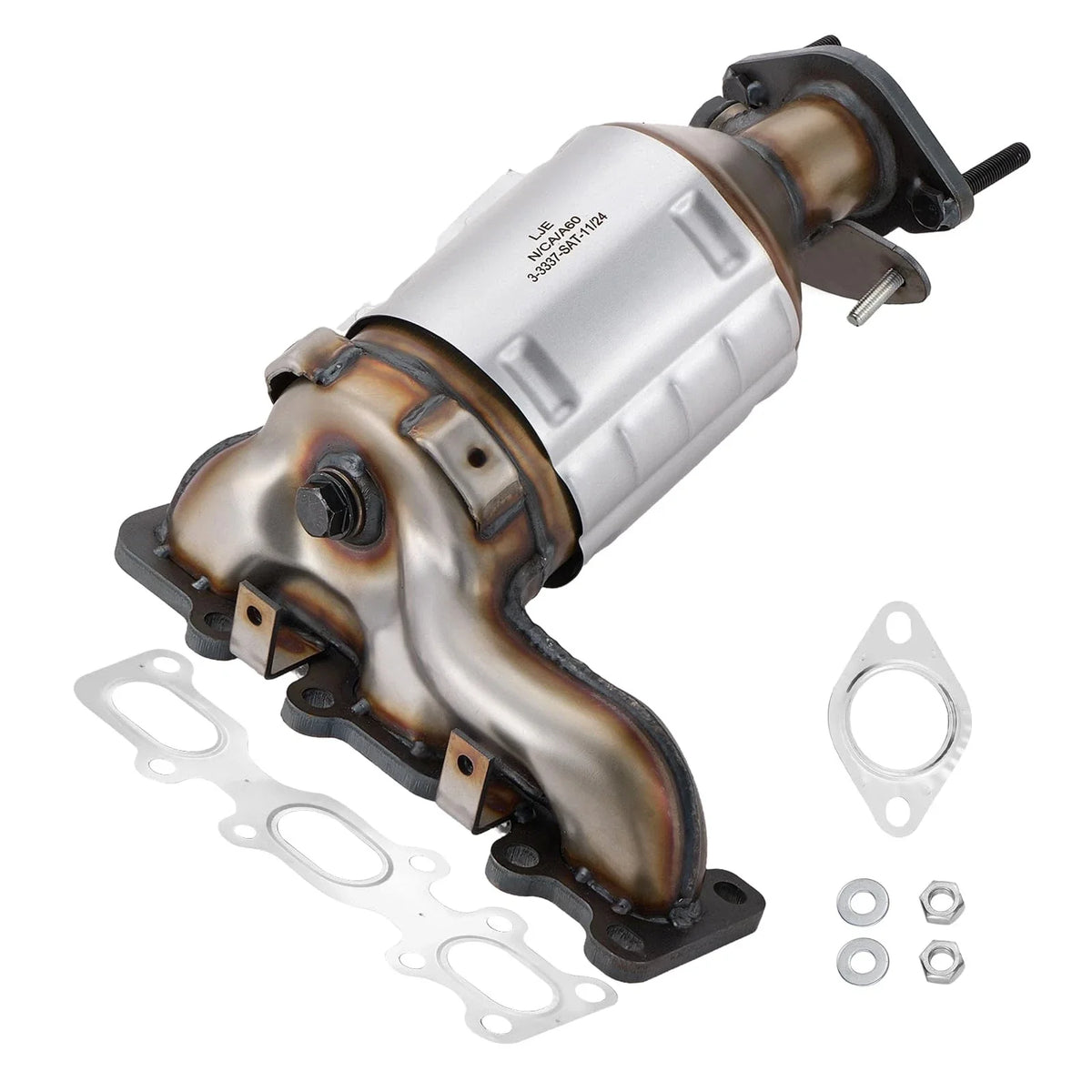Left Catalytic Converter for Ford Police Interceptor, Taurus (2013–2019) 641478