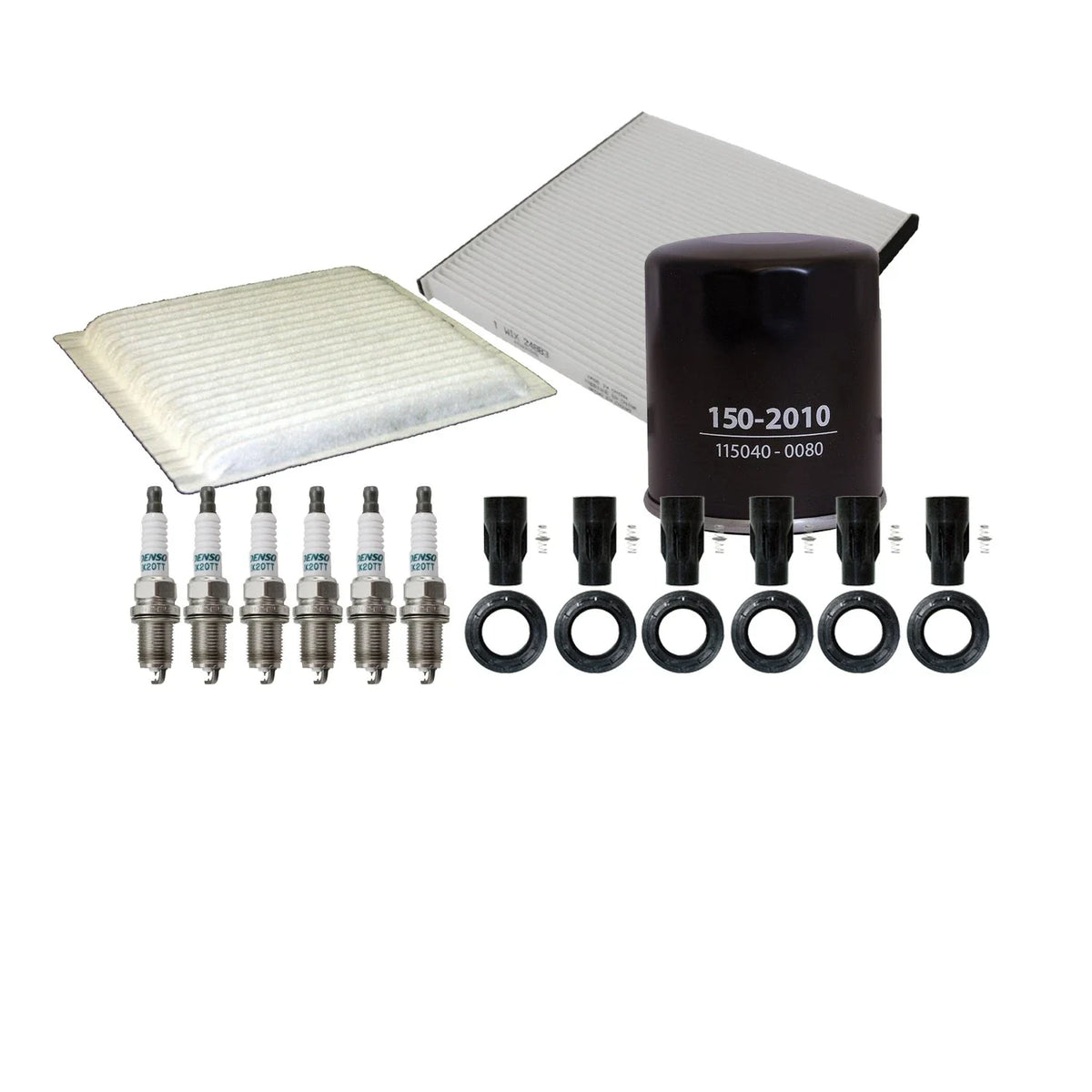 Tune Up Kit with 6 NGK Spark Plugs & Boots for Camry ES330 Sienna Solara (2002–2006)