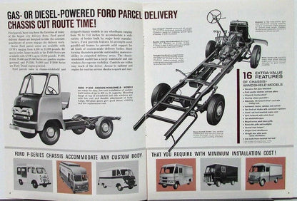 1964 Ford Parcel Delivery Truck Sales Brochure Original