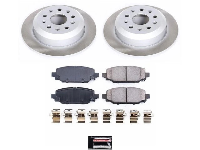Brake Pad and Rotor Kit for Jeep Wrangler (2018–2024) 23181TQGM
