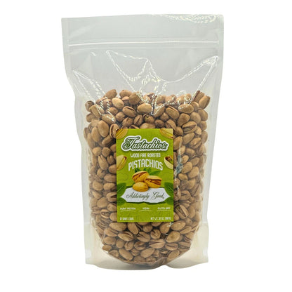 2LB Bag of Wood Fire Roasted Pistachios - Original Flavor
